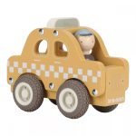 Mașinuță din lemn FSC - Taxi – Little Dutch - imagine 5