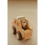 Mașinuță din lemn FSC - Taxi – Little Dutch - imagine 6