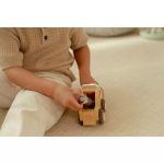 Mașinuță din lemn FSC - Taxi – Little Dutch - imagine 9