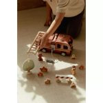 Mașină din lemn FSC - Mașină de pompieri - Mare - Little Dutch - imagine 5