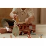 Mașină din lemn FSC - Mașină de pompieri - Mare - Little Dutch - imagine 6