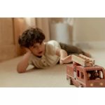 Mașină din lemn FSC - Mașină de pompieri - Mare - Little Dutch - imagine 7