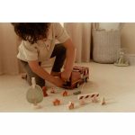 Mașină din lemn FSC - Mașină de pompieri - Mare - Little Dutch - imagine 10