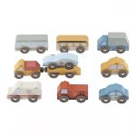 Mașinuțe de servicii din lemn FSC - Multicolored - Little Dutch - imagine 2