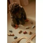 Mașinuțe de servicii din lemn FSC - Multicolored - Little Dutch - imagine 3