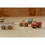 Mașinuțe de servicii din lemn FSC - Multicolored - Little Dutch - imagine 7