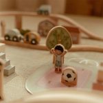 Set de șine pentru tren din lemn – Little Dutch - imagine 7