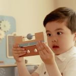 Banc de lucru cu accesorii din lemn FSC - Little Dutch - imagine 8