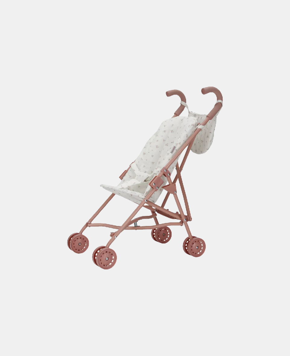 8713291445840.jpg Cărucior din metal pentru păpuși (Little Dutch) - imagine 1