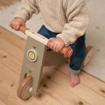 Tricicletă din lemn FSC Olive Little Dutch - imagine 7