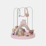 Jucărie din lemn FSC - Spirală cu Activități Mare - Fairy Garden - Little Dutch