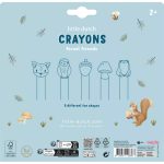 Creioane cerate în formă de animăluțe - Forest Friends - Little Dutch - imagine 3