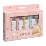 Creioane cerate în formă de animăluțe - Fairy Garden - Little Dutch