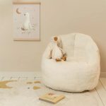 Fotoliu pentru copii - White - Newborn Naturals - Little Dutch - imagine 2