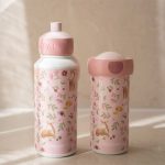 Sticlă cu pop-up - 400 ml - Fairy Garden - Little Dutch - imagine 3