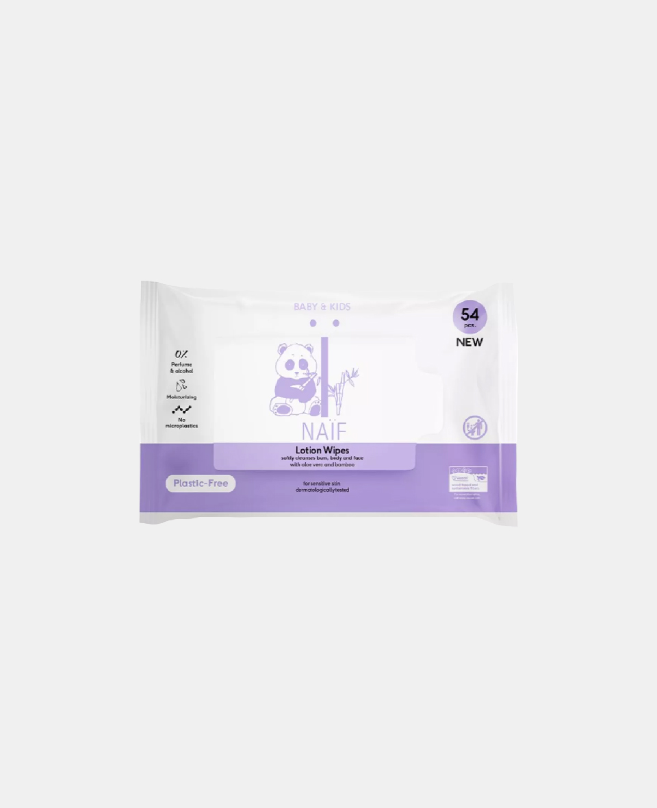 8720938341052.jpg Șervețele umede pentru bebeluși și copii cu Aloe Vera - Naïf - imagine 1