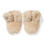 Botoșei din material teddy - Sand - Little Dutch