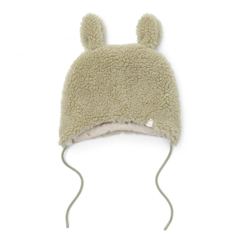 8720986874533.jpg Căciuliță din material teddy - Soft Green - Little Dutch - imagine 1