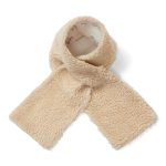 Fular din material teddy - Sand - Little Dutch - imagine 3