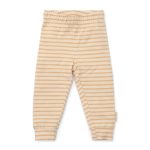 Pijama 2 piese Natural Stripes - Little Dutch - imagine 3