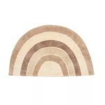 Covor - 130 x 80 cm - Rainbow Natural - Little Dutch