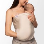 Banda Textila pentru Contact Skin to Skin Wondermom Bej - imagine 3