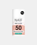 Stick cu protecție solară SPF50 FĂRĂ parfum - Bebeluși și copii – Naïf