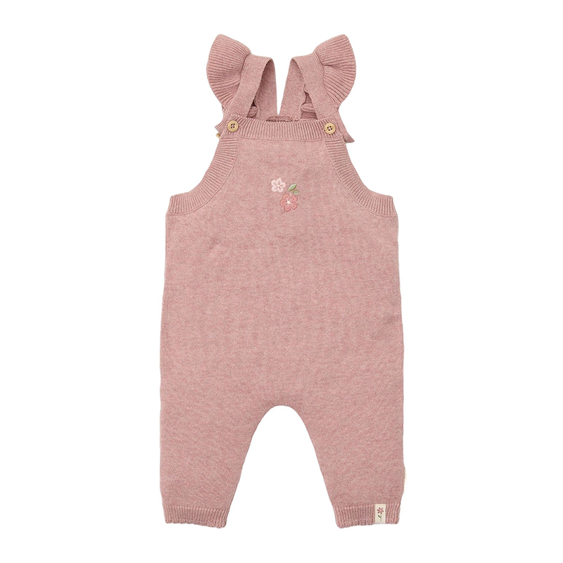 8721122571354.jpg Salopetă pantalon din bumbac organic - Roze - Fairy Garden - Little Dutch - imagine 1