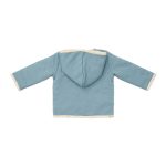 Jachetă reversibilă din bumbac organic - Blue - Forest Friends - Little Dutch - imagine 2