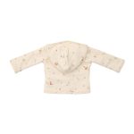 Jachetă reversibilă din bumbac organic - Blue - Forest Friends - Little Dutch - imagine 4