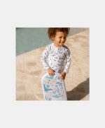 Costum de baie întreg cu protecție UV 50+ - Ocean Multi - Little Dutch - imagine 4