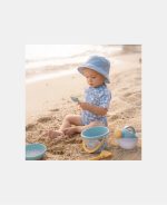 Costum de baie cu mânecă scurtă cu protecție UV 50+ - Sea Life Ocean Blue - Little Dutch - imagine 11