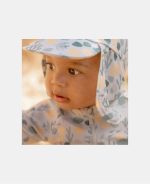 Costum de baie cu mânecă scurtă cu protecție UV 50+ - Seashells Multi-colour - Little Dutch - imagine 5
