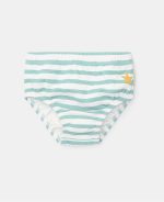 Scutec de înot - Stripes Surf Blue - Little Dutch - imagine 2