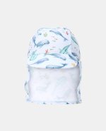 Pălărie de soare cu protecție UV 50+ - Ocean Treasures Multi - Little Dutch