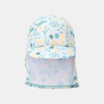 Pălărie de soare cu protecție UV 50+ - Seashells Multi Colours - Little Dutch