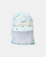 Pălărie de soare cu protecție UV 50+ - Seashells Multi Colours - Little Dutch