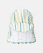 Pălărie de soare cu protecție UV 50+ - Stripes Multi Colours - Little Dutch - imagine 2