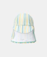 Pălărie de soare cu protecție UV 50+ - Stripes Multi Colours - Little Dutch