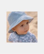 Pălărie de soare reversibilă cu protecție UV 50+ - Sea Life Ocean Blue - Little Dutch - imagine 5