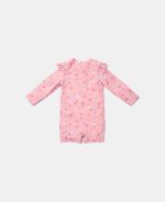 Costum de baie cu mânecă lungă cu protecție UV 50+ - Ocean Treasures Multi - Little Dutch - imagine 3