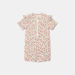 Costum de baie cu mânecă scurtă cu protecție UV 50+ - Sunny Flowers Multi-colours - Little Dutch