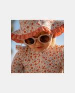 Costum de baie cu mânecă scurtă cu protecție UV 50+ - Sunny Flowers Multi-colours - Little Dutch - imagine 7
