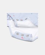 Costum de baie întreg fără mâneci cu protecție UV 50+ - Sunny Flowers Blue - Little Dutch - imagine 4