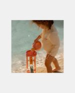 Costum de baie cu mânecă lungă cu protecție UV 50+ - Ocean Treasures Yellow - Little Dutch - imagine 11