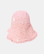 Pălărie de soare cu protecție UV 50+ - Sunny Flowers Blush - Little Dutch - imagine 4