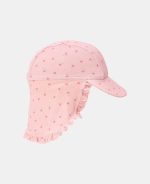 Pălărie de soare cu protecție UV 50+ - Sunny Flowers Blush - Little Dutch - imagine 5