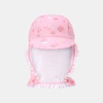 Pălărie de soare cu protecție UV 50+ - Ocean Treasures Multi Pink - Little Dutch