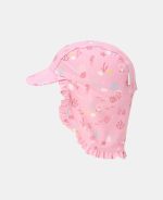 Pălărie de soare cu protecție UV 50+ - Ocean Treasures Multi Pink - Little Dutch - imagine 3