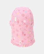 Pălărie de soare cu protecție UV 50+ - Ocean Treasures Multi Pink - Little Dutch - imagine 4